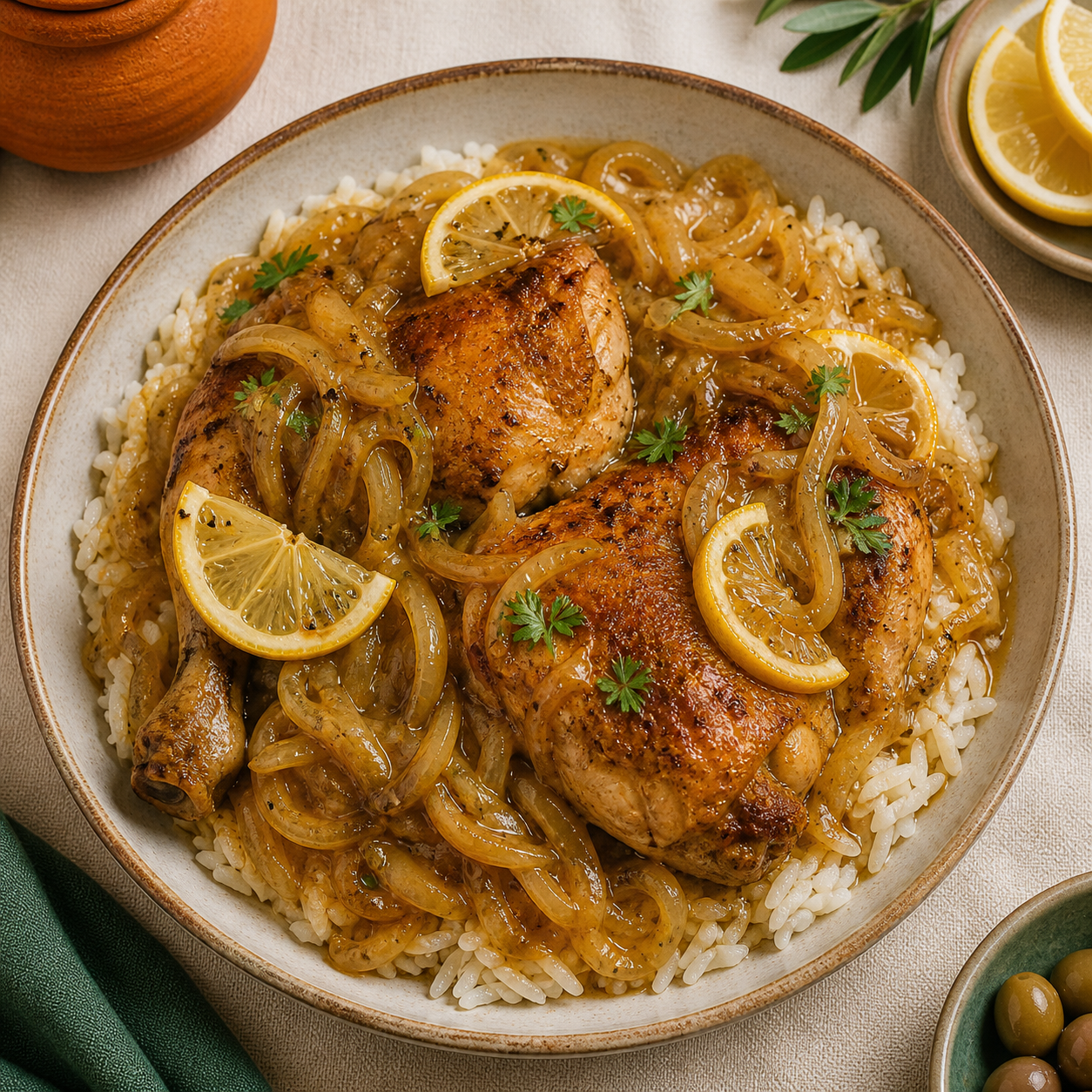 Yassa (Chicken Yassa)