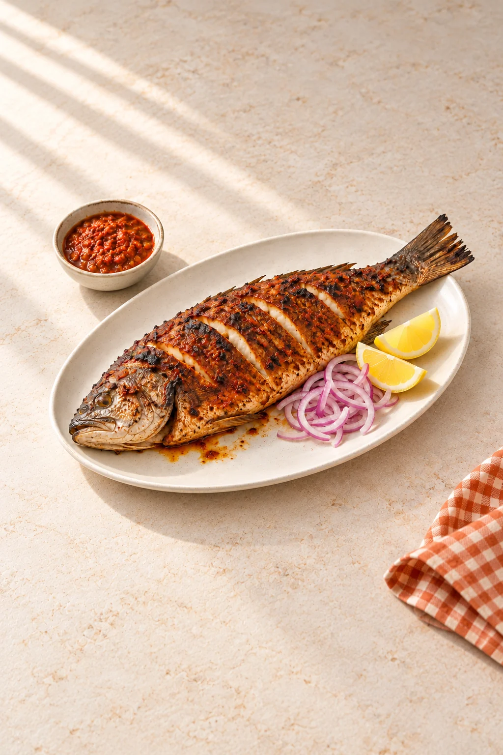 Nigerian Grilled Croaker