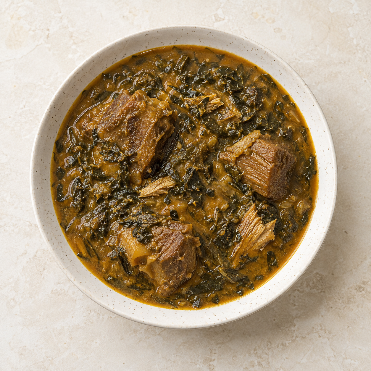 Ofe Onugbu (Bitter Leaf Soup)